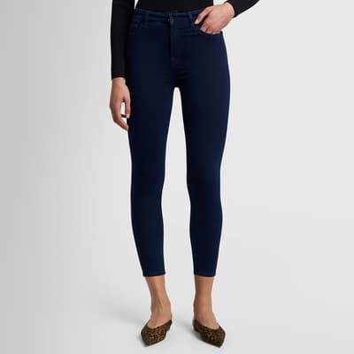 Dark Blue Aubrey Skinny Stretch Jeans