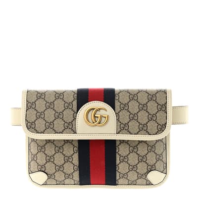 Gucci Beige Ophidia Belt Bag