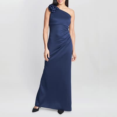 Navy Agatha Maxi Dress