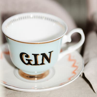 Gin Teacup & Saucer in Gift Box