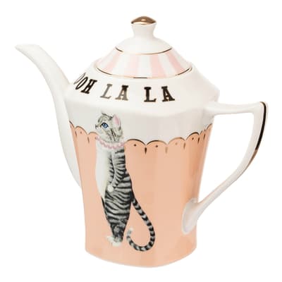 Tall Pussy Cat Teapot in Gift Box