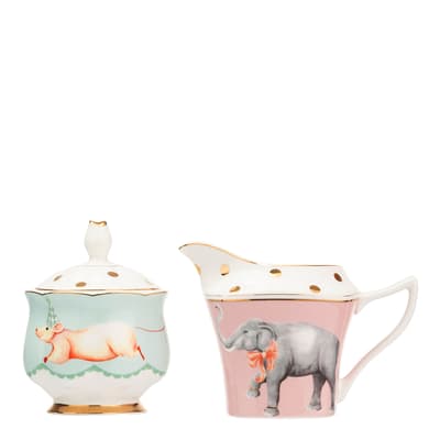 Elephant & Mouse Jug and Sugar Pot in Gift Box