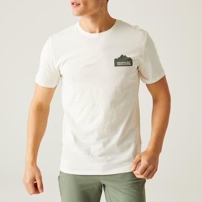 White Breezed Cotton T-Shirt