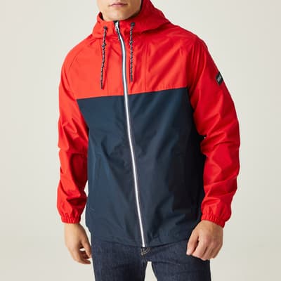 Navy/Red Belcastel Waterproof Jacket