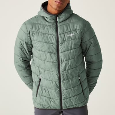 Green Hillpack Hooded Jacket