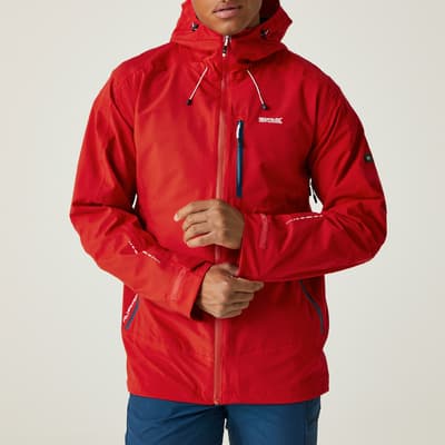 Red Okara Waterproof Jacket
