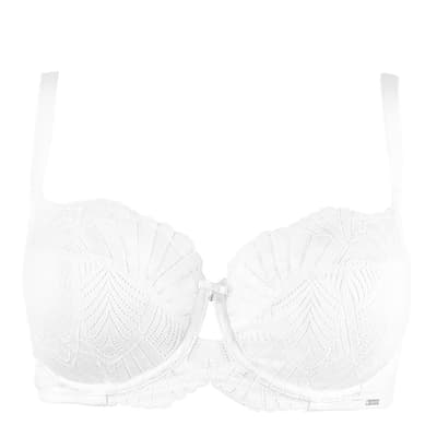 White Sublime Side Support Bra