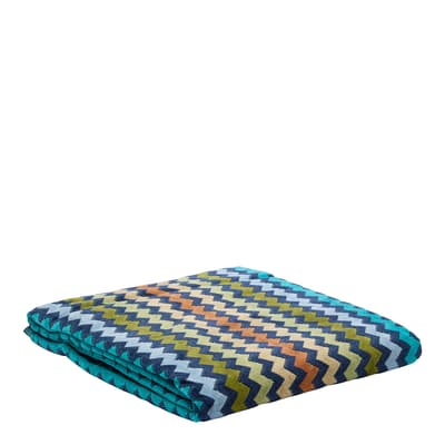 Warner Bath Towel, Turquoise