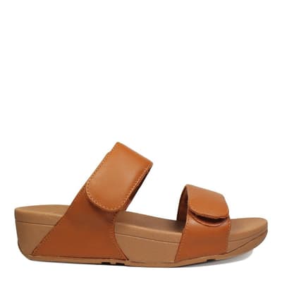 Brown Leather Lulu Leather Back Strap Sandals