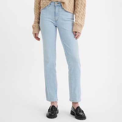 Light Blue 724™ High Rise Straight Stretch Jeans