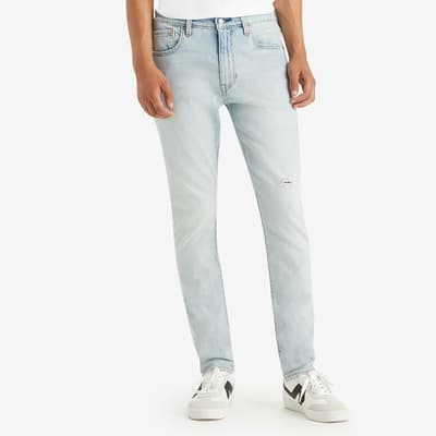 Pale Blue 512™ Slim Tapered Stretch Jeans