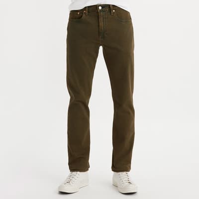 Olive 502™ Tapered Stretch Jeans