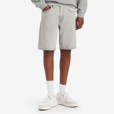 Pale Grey 405™ Denim Shorts