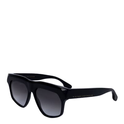 Black Full Rimmed Square Sunglasses 56mm