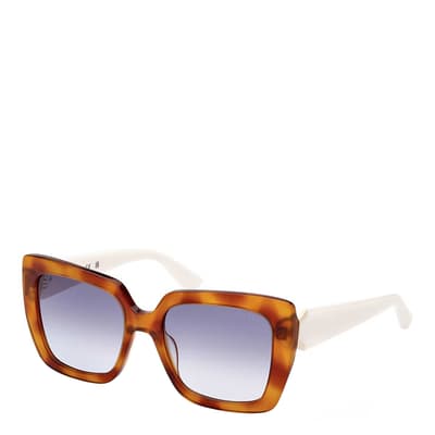 Women's Guess Blonde Havana   Sunglasses 53mm