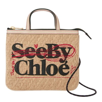 Straw Beige See By Chloe Tote Bag