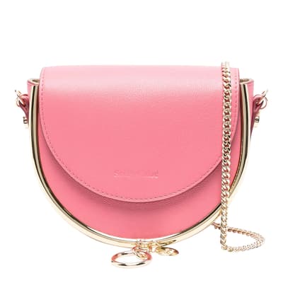 Pushy Pink See By Chloe Mara Saddle Bag