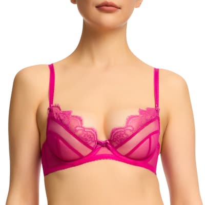 Pink Muse Non Pad Underwire Bra