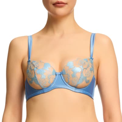 Blue Rosabelle Non Padded Bra