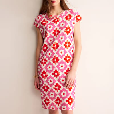 Pink Leah Cotton Dress