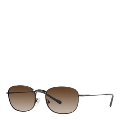 Black Oval Sunglasses 54mm