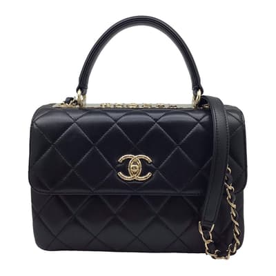 Black Chanel Trendy Cc Handbag - AB