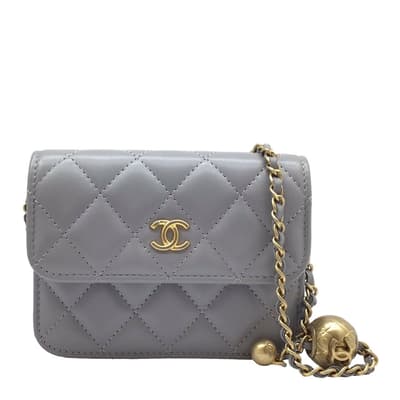 Grey Chanel  Wallet - AB