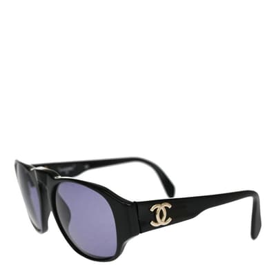 Black Chanel Cc Glasses - AB