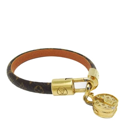 Brown Louis Vuitton Lv Tribute Bracelet- A
