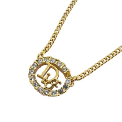 Gold Dior Necklace - B