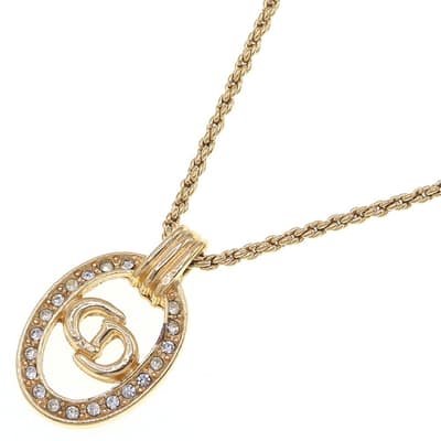 Gold Dior Necklace - AB