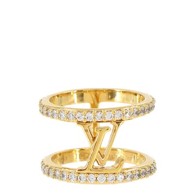 Gold Louis Vuitton Iconic Ring - A