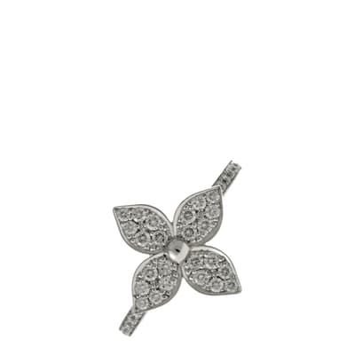 Silver Louis Vuitton Blossom Ring - AB