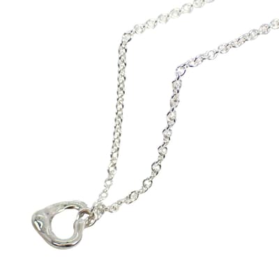 Silver Tiffany & Co Open Heart Bracelet - AB