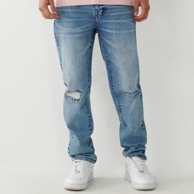Mid Blue Rocco Stretch Jeans