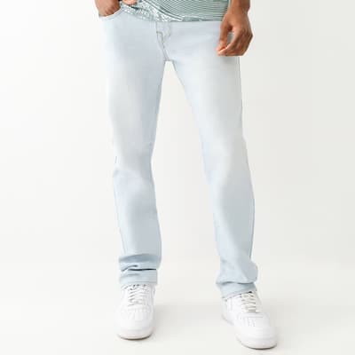 Pale Blue Ricky Straight Stretch Jeans