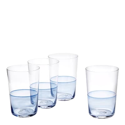 Set of 4 1815 Highball 500ml, Blue