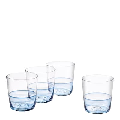 Set of 4 1815 Tumbler 350ml, Blue