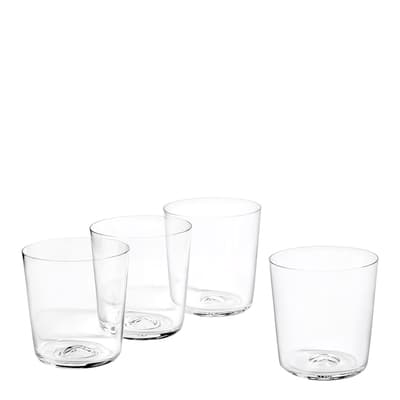 Set of 4 1815 Tumbler 350ml, Clear