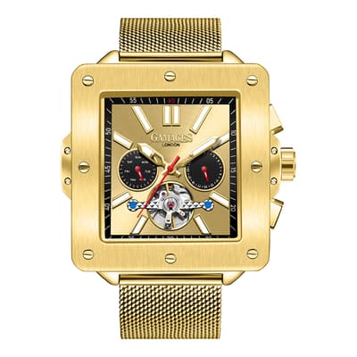 Men's Gold Astute Automatic Watch 45mm