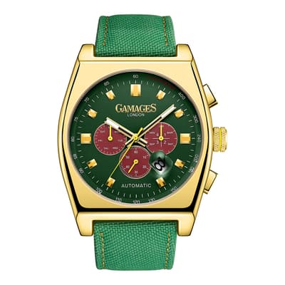 Men's Green  Retro Calibre Automatic Watch 45mm