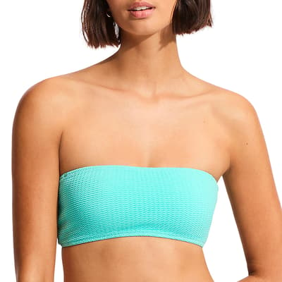 Aruba Blue Tube Top