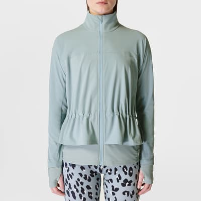 Vapour Blue Fast Lane Running Jacket