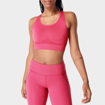 Dahlia Pink Stamina Sports Bra