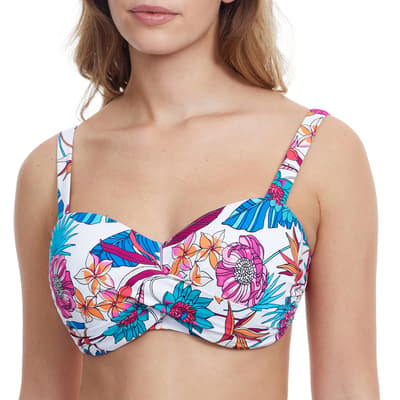 Multi Bohemian Underwire Push Up Bikini Top