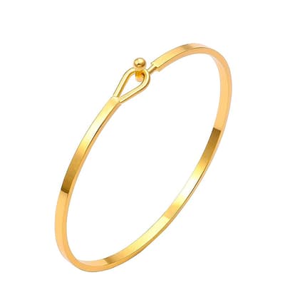 18K Gold Moden Bangle