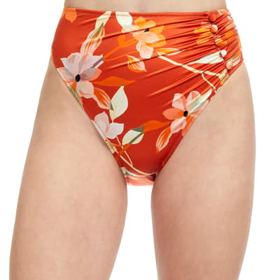 Multi  High Waist Bikini Bottom