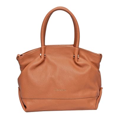 Brown Italian Leather Handbag