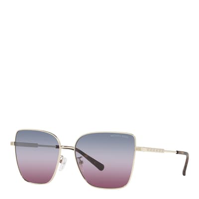 Light Gold Bastia Sunglasses 57mm