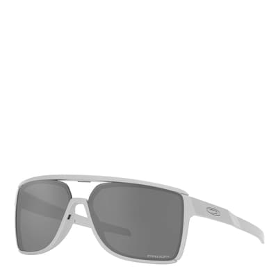 X Silver Castel Sunglasses 63mm